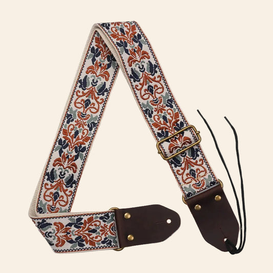 Vintage Embroidered Guitar Straps