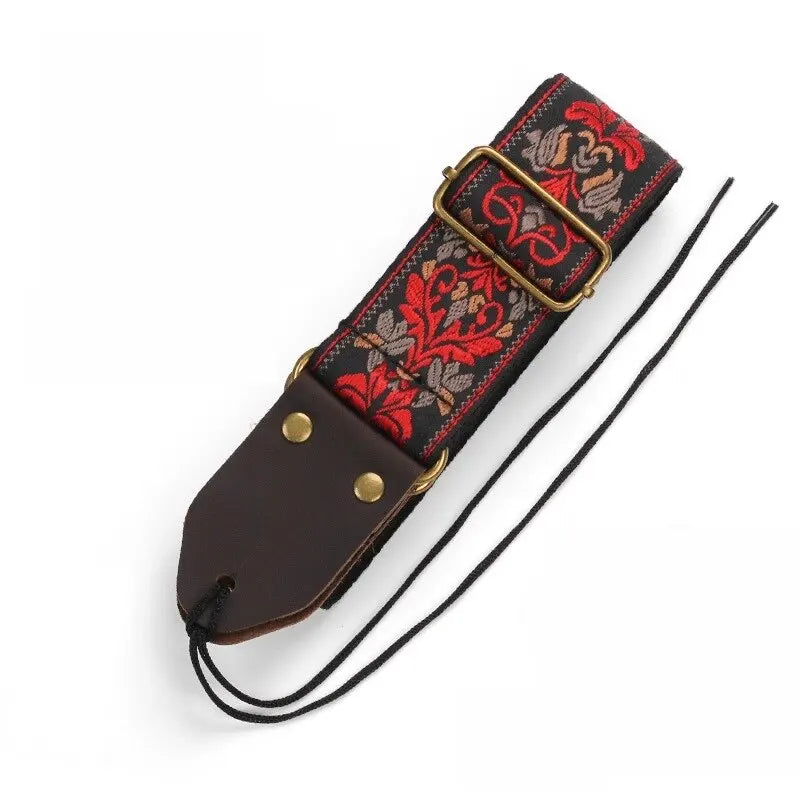 Vintage Embroidered Guitar Straps