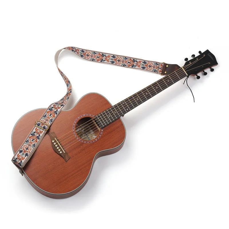 Vintage Embroidered Guitar Straps