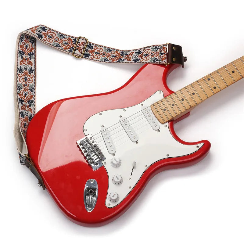 Vintage Embroidered Guitar Straps