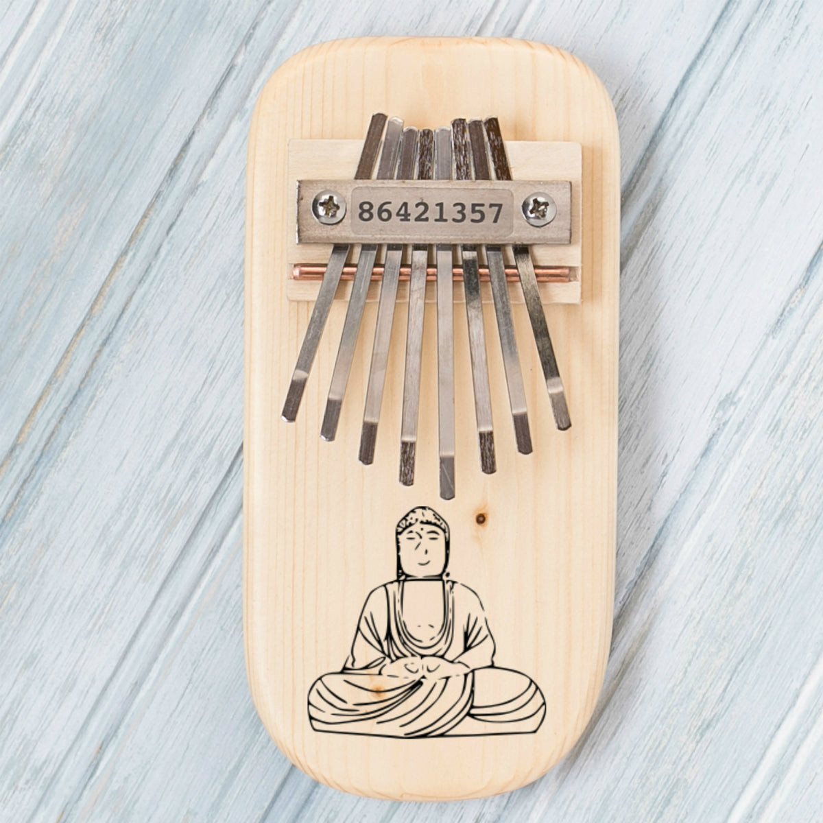 Buddha Engraved Thumb Piano