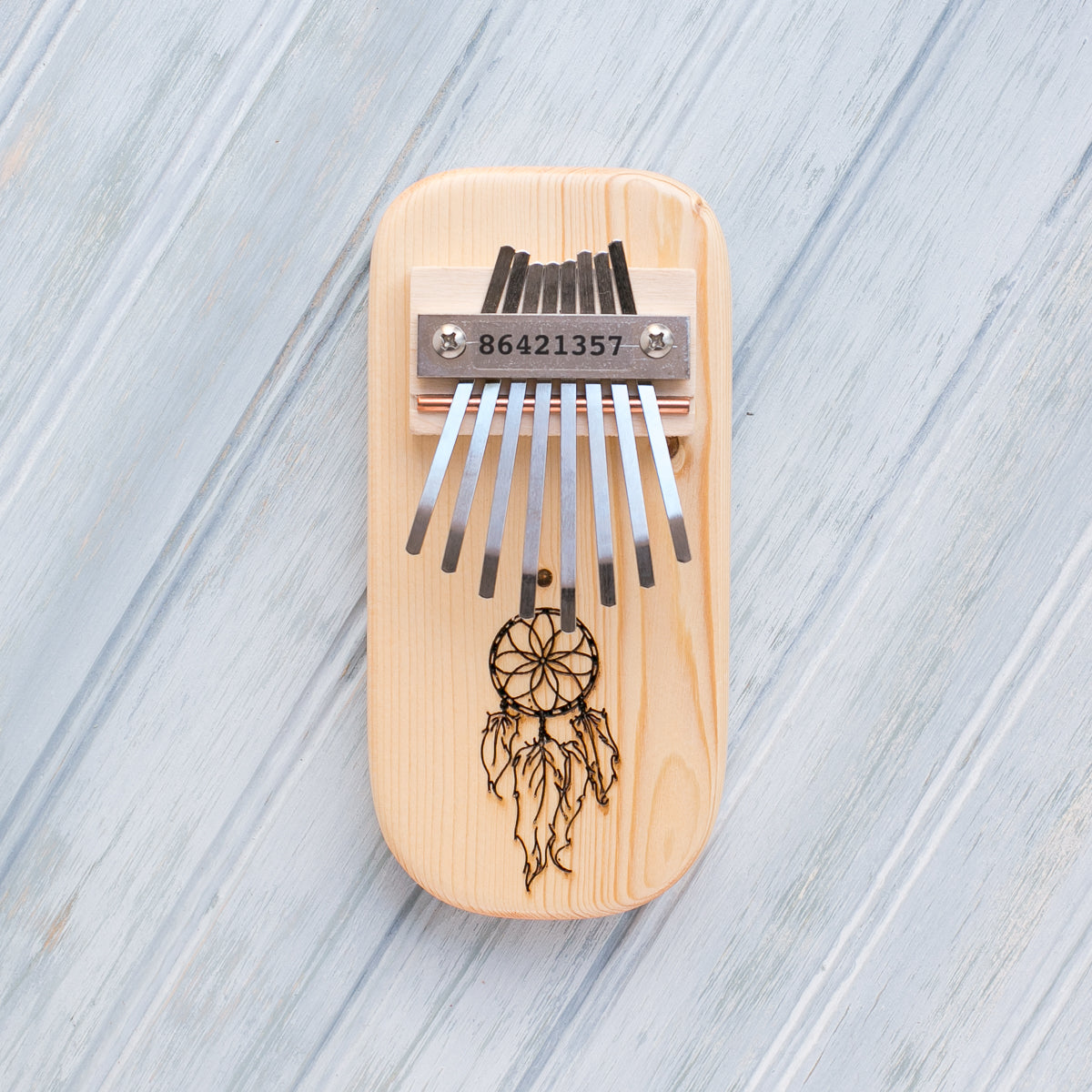 Dream Catcher Engraved Thumb Piano