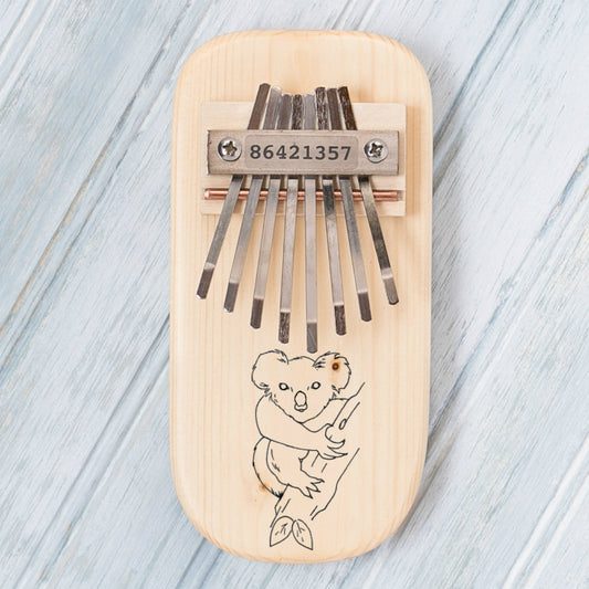 Koala Bear Engraved Thumb Piano